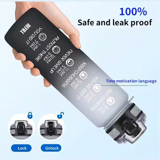 Custom 32oz BPA-Free Tritan Water Bottle with Straw