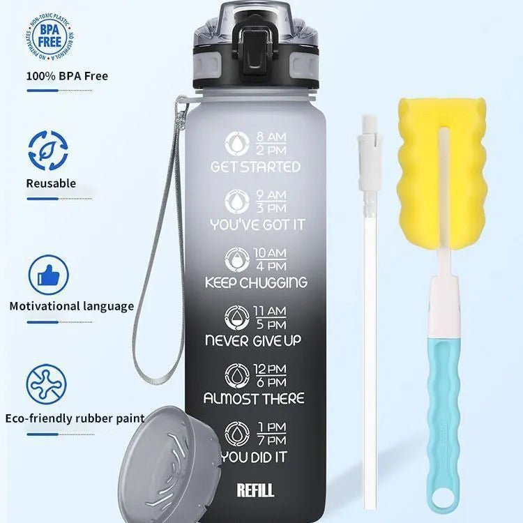 Custom 32oz BPA-Free Tritan Water Bottle with Straw