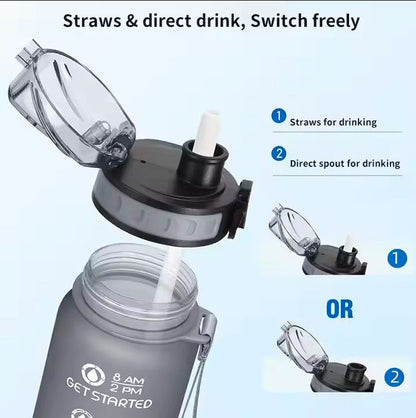 Custom 32oz BPA-Free Tritan Water Bottle with Straw