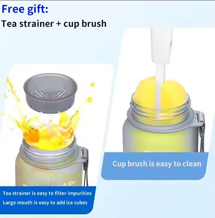 Custom 32oz BPA-Free Tritan Water Bottle with Straw