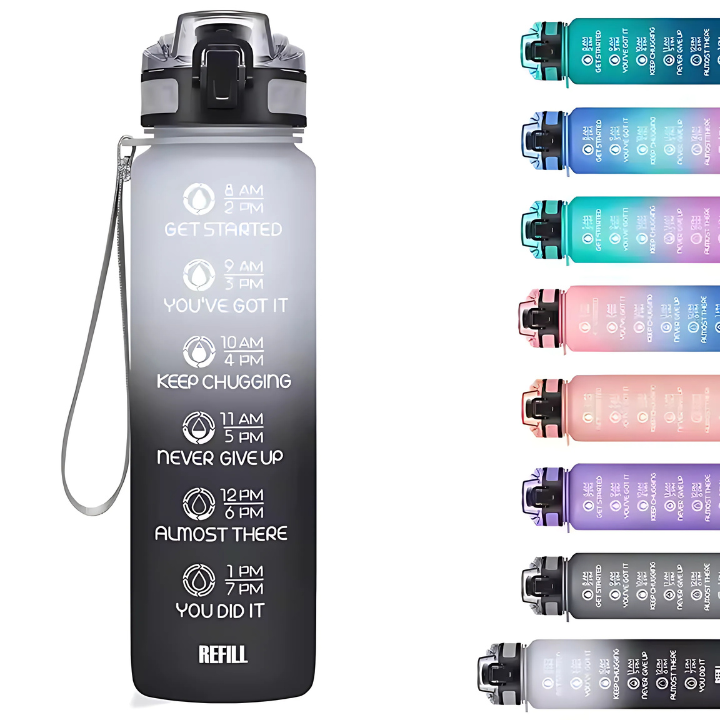 Custom 32oz BPA-Free Tritan Water Bottle with Straw